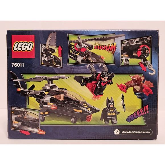 BAT MAN, MAN-BAT ATTACK Dc Super Heroes LEGO Set #76011 NEW Sealed RETIRED - Picture 6 of 15